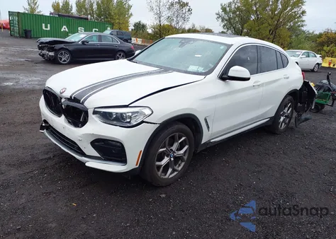 2020 BMW X4 xDrive30I z USA, uszkodzony, nr VIN 5UX2V1C08L9B34705